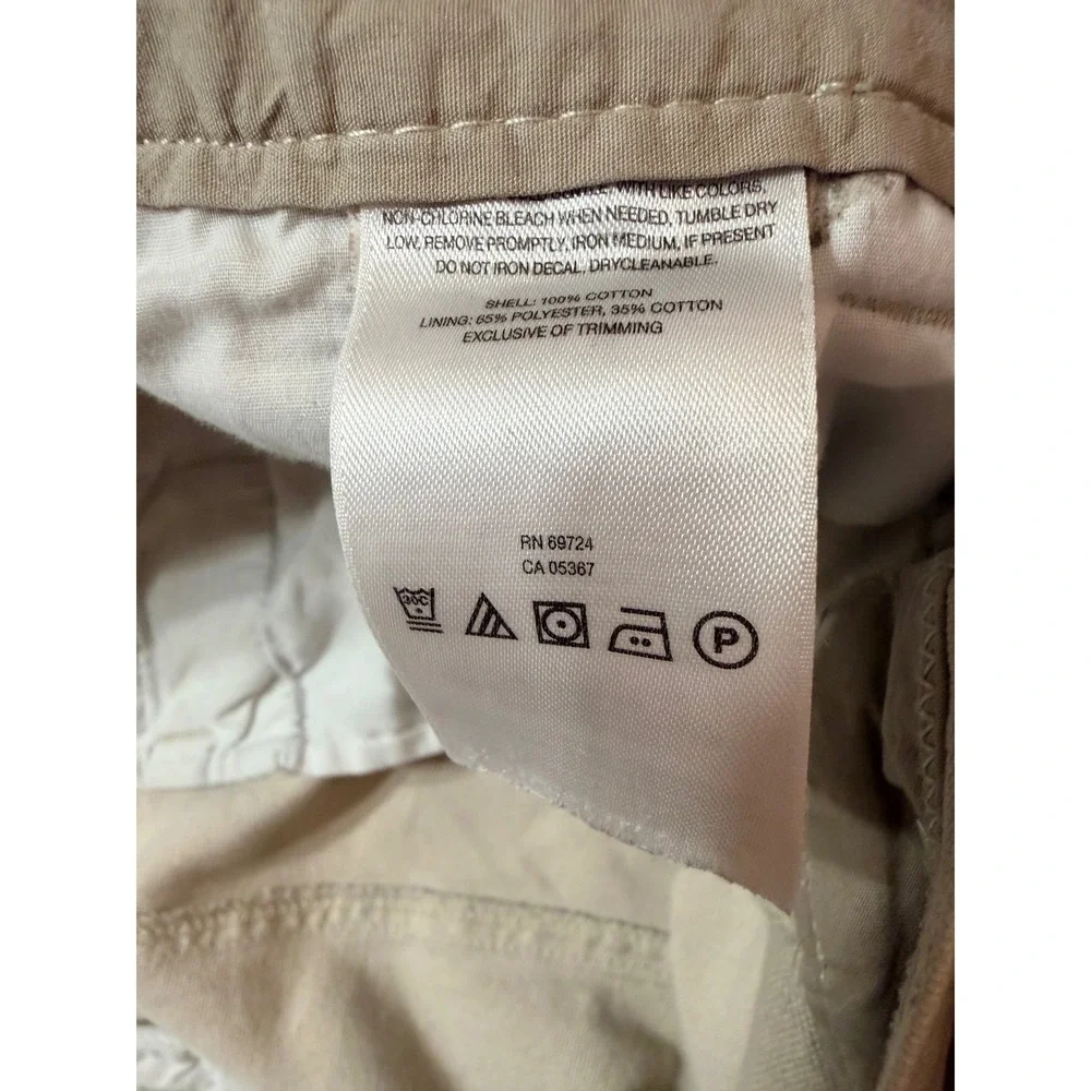 Columbia Mens Canvas Utility Pants 38x32 Tan Cargo Pockets Gorpcore